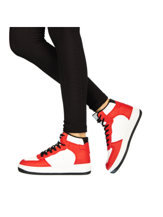 Αθλητικά Παπούτσια, Γυναικεία αθλητικά παπούτσια Azara ΄κόκκινα - Kalapod.gr
